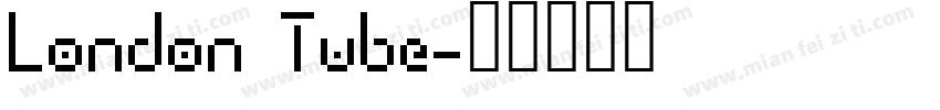 London Tube字体转换